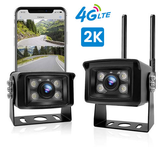 دوربین ثبت وقایع ماشین سنگین سیمکارتی 4G دو دوربین مدل Genbolt